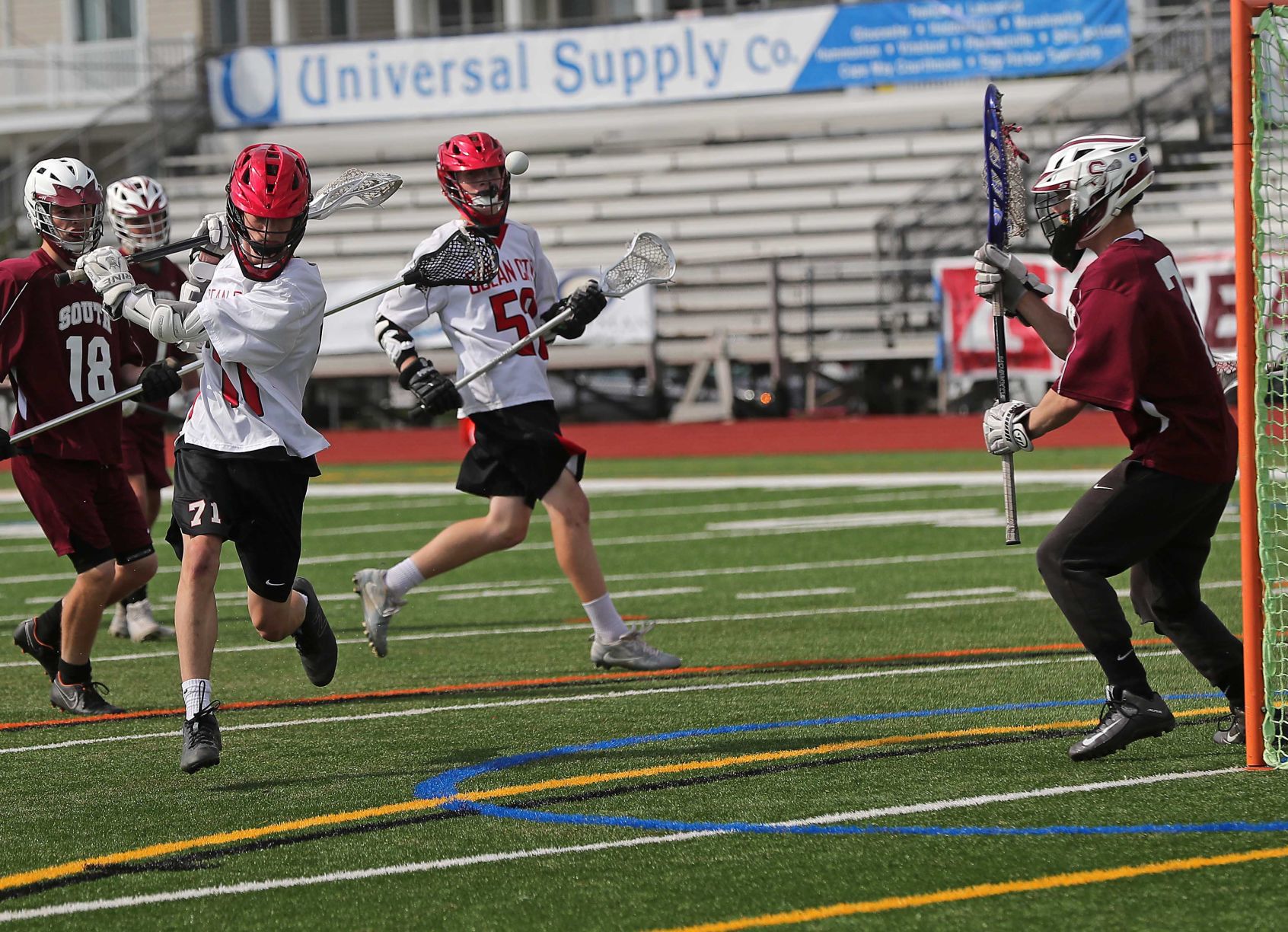 Toms River High School South vs. Ocean City lacrosse tournament